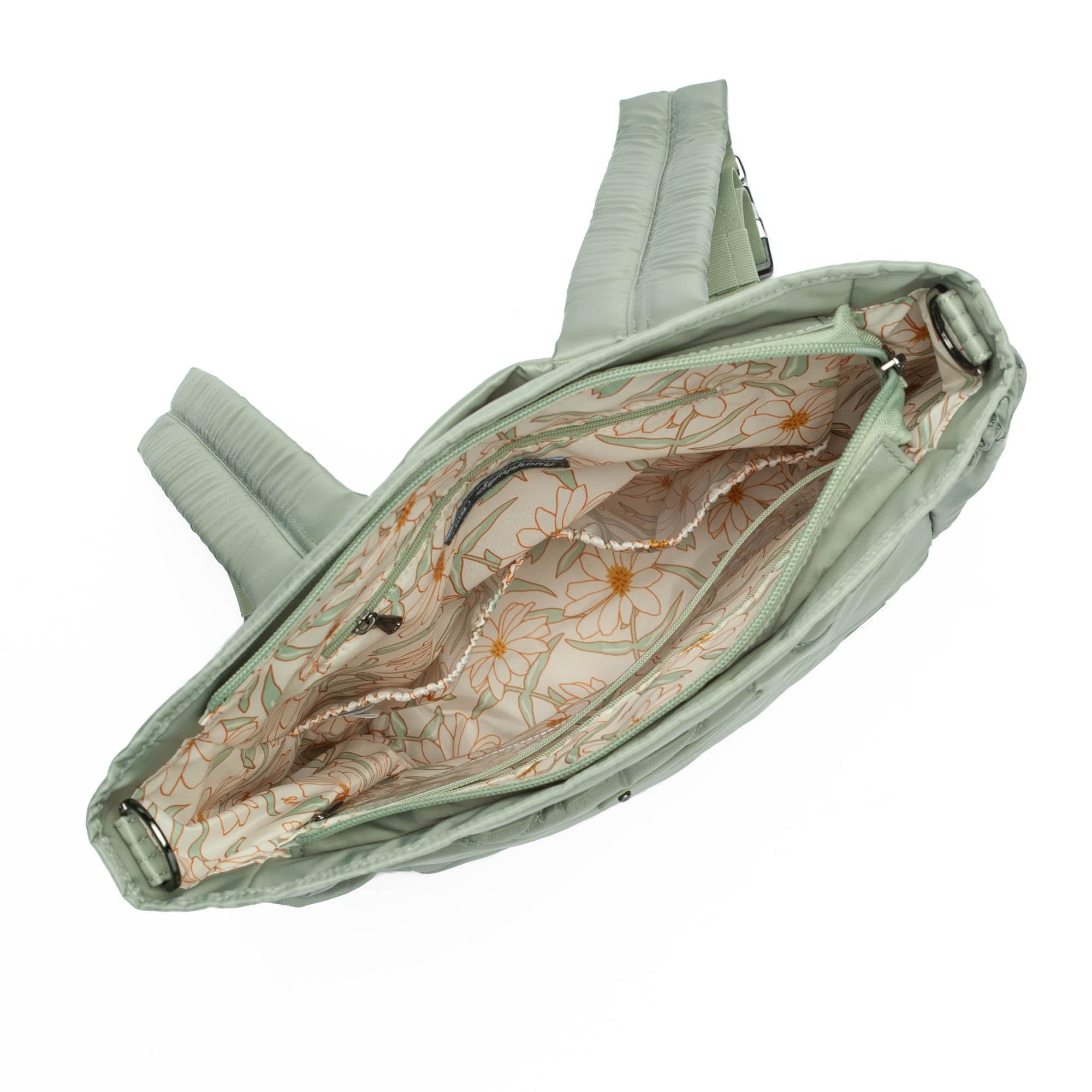 Symphony Convertible Tote Bag - SAGE GREEN - Symphony_Sage_05